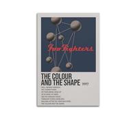 HYEDHGD MJIFEIThe Colour And The Shape by Foo Fighters Poster Wall Art Vintage Art Cover Room Decor Aesthetic Bedroom Posters For Bedroom 12x18inch(30x45cm) Unframe-style