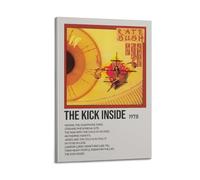 HYEDHGD MJIFEIThe Kick Inside by Kate Bush Poster Wall Art Vintage Art Cover Room Decor Aesthetic Bedroom Posters For Bedroom 20x30inch(50x75cm) Frame-style