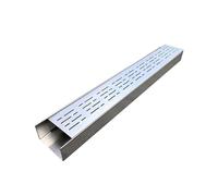 HYEFDWS Drain Cover Rectangular Channel Drain Grill Protector, Driveway Factory Landscape Farm Well Removable Catch Basin Grate Diverter, Drainage L
