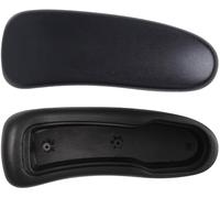 HYEJDRV Chair Armrest Replacement, Arm Pad Caps Replacement for Herman Miller Classic Aeron Chair Graphite Black 1 Pair