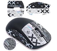 Hyekic Gaming Mouse Grip Tape Fit for Logitech G Pro X Superlight, 4 Pieces, Mouse Anti-Slip Stickers, Gaming Mouse Skin Pre-Cut, Sweat Resistant, Self-Adhesive Design, Professional Mice Upgrade Kit