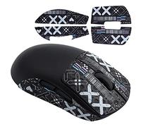 Hyekic Gaming Mouse Grip Tape fit for Logitech G Pro X Superlight,4pcs Mouse Anti-Slip Stickers,Gaming Mouse Skin Pre-Cut,Self-Adhesive Design,Sweat Resistant,Easy to Apply