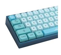 Hyekic Keycaps 123 Keys PBT Keycaps Custom XDA Keycaps Dye-Sublimation Iceberg Keycaps for ANSI Layout MX Keys Mechanical Keyboard