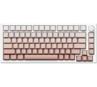 Hyekit VGN A75 Rapid Trigger Gaming Keyboard - 75% Hall Effect Magnetic Switch Keyboard, Adjustable Actuation, Key Macro, RGB, Gasket, HotSwap, Gradient Side Printed Keycaps, for Win/MAC, White