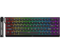 Hyekit x MCHOSE ACE 68 60% Wired Magnetic Switch Mechanical Gaming Keyboard, Rapid Trigger Hall Effect Keyboard, Hyper-Fast Adjustable Actuation, 8K Hz Polling Rate, RGB HotSwap, for PC/Mac, Black