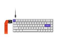HYEKU K22 MAGSPEED 65% Wired Mechanical Gaming Keyboard, Rapid Trigger Keyboard with Adjustable Actuation, Hall Effect Magnetic Switch, Hot-Swappable, 16.8M RGB Backlit, 8000Hz Polling Rate(White)