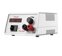 HYELEC Adjustable DC Power Supply, Continuously Adjustable 1.5V-15V Max 2A, Regulated Variable Bench Power Supply with LED Display, Alligator Leads Including