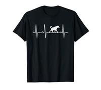 Hyena Heartbeat Gift For Men Women Hyaena Animal Lover T-Shirt