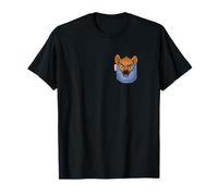 Hyena in The Pocket Zoo Animal Wildlife Spotted Hyena T-Shirt