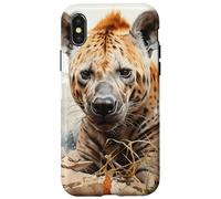 Hyena Watercolor Graphic Case for iPhone X/XS