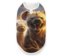 Hyenas Waiting for Predation Dog Shirt Pet Clothes Summer T-Shirts Sleeveless Tank Top for Small Puppy Cat