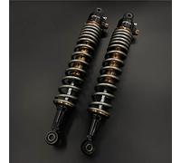 HYEPIVOT 340mm Motorcycle Shock Rear Air Shocks Absorbers Suspension Compatible with Honda Kawasaki Suzuki Yamaha ATV Go Kart Quad Scooter Retro Motorcycles Street Dirt Bike Gray