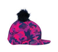 HyFASHION DynaForce Camouflage Hat Cover - Raspberry/Navy