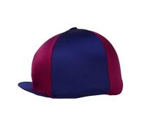 HyFASHION Two Tone Hat Cover - Navy/Maroon - One Size