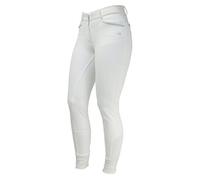 HyFASHION Womens Roka Crystal Breeches - White/Silver Crystal - 28in - White/Silver Crystal
