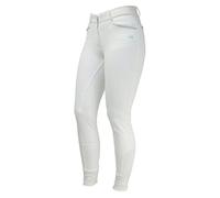 HyFASHION Womens Roka Crystal Breeches - White/Silver Crystal - 32in - White/Silver Crystal