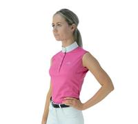 HyFASHION Womens Sophia Sleeveless Show Shirt - Raspberry Pink - M - Raspberry Pink