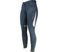 HyFASHION Womens Sport Dynamic Breeches - Raspberry Rose/Grey - 26in - Raspberry Rose/Grey