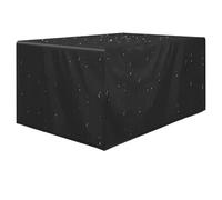 HYFBH Garden Furniture Covers, 254x85x80cm Outdoor Furniture Covers Waterproof, Upgraded Oxford 420D Garden Table and Chairs Covers, Rectangular Patio Furniture Set Covers, Rattan Furniture Covers