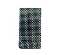 HYFEUOKF Moisture-Proof Business Card Holder Striped Wallet Carbon Fiber Colored Cash(Red)
