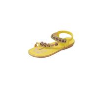 HYFEUOKF Women'S Beach Sandals Sandals Women Summer Shoes Causal Walking Party Shoes Beach Style Crochet Beads Footwear Flat Retro Slippers For Beach(Yellow,35)