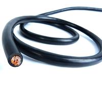 Hyfive Battery Welding Heavy Duty Starter Cable Copper Black 300Amp 40 mm Heavy Duty 1 Metre