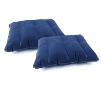 Hyfive Camping Pillows Travel Pillows 2 Pack - Inflatable for Sleeping-Compressible Compact- Portable Ergonomic Pillow for Neck & Lumbar Support Portable Inflatable Soft Blue Air Cushion Pillow