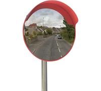 Hyfive Convex Safety Mirror - 45cm Road Blindspot Mirror for Driveway Traffic & Blind Corners