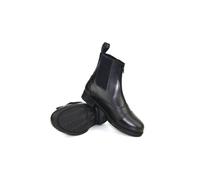 Hy Canterbury Zip Up Jodhpur Short Leather Boots Junior Sizes 12 Black