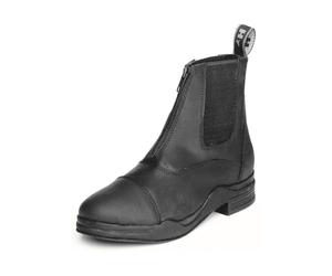 HyFOOTWEAR Wax Leather Zip Boot - Black - Adult 3