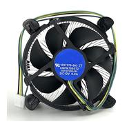 HYFOZAE CPU Cooler with 90mm Fan Aluminum Heatsink for Intel E97379-001 Core i3/i5/i7 Socket LGA1150/1155/1156 4Pin E97379-003(E97379-003)