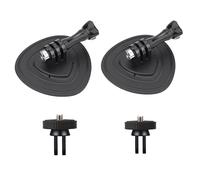 HYFOZAE For Insta360 X4 3 for Camera Flexible Fixed Adhesive Base for Gopro12 11 Action4 Mount Bracket Motorcycle Helmet Non-Slip Holder(2 bases)