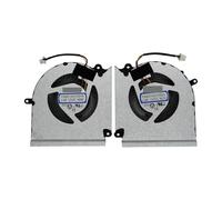 HYFOZAE Laptop CPU+GPU Cooling Fan for MSI GE68 GP68H 15M1 15M2 Series PABD1A010SHR N509 PABD1A010SHL N510 DC12V 0.6A