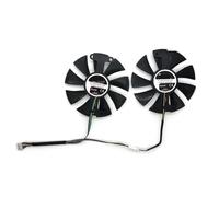 HYFOZAE Laptop parts 2PCS GA91S2U 4PIN for Red for Devil RX470 RX480 RX580 GPU Cooler Cooling Fan For PowerColor for Radeon for for Dragon AX RX 480 470 580 Video Ca