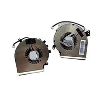 HYFOZAE Laptop parts Fan for MSI GE62MVR GE72MVR 7RG MS-16JC MS-179C CPU + Gpu Cooling Set GTX1070