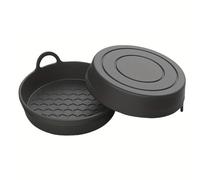 HYFQCD Car silicone coasters, compatible with Acura CSX Integra Legend, car water coasters, car interior mats,black-70mm