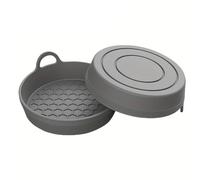 HYFQCD Car silicone coasters, compatible with Honda legend City Accord, car water coasters, car interior mats,grey-70mm