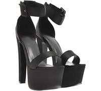 HYFZXWX Women's High Heel Platform Ankle Strap Sandals 16cm Size sexy/D/38EU