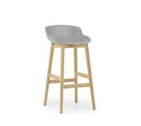 Hyg Bar Stool H75 Oak/Gray