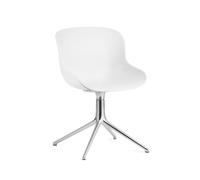 Hyg Swivel Chair Aluminum/ White