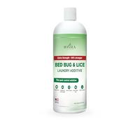 Hygea Natural Lice & Bed Bug Extra Strength Laundry Additive - Environmentally Responsible, Odorless & Stain-Free Liquid Laundry Treatment - Any Water Temperature (32 oz)