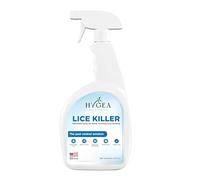 Hygea Natural Lice Spray for Home, Furniture, Bedding - Natural Treatment for Head Lice - Family Friendly and pet Safe - Stain and Scent Free