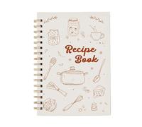 Hyggartn Recipe Book to Write in Your Own Recipes - Blank Recipe Books to Collect and Organise Your Recipes - A5 Personalised Journal for 60 Recipes - Cooking Gifts for Family & Cooking Lover, Khaki