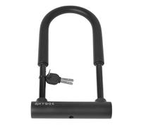 Hygge Bikes Bicycle D-Lock with Cable - High-Security U-Lock Set for E-Bikes & Bicycles - 45 x 160 x 340 mm (H x W x D) - Black - D-Lock