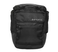 Hygge Bikes Multi-Purpose Bike Pannier Bag - Waterproof Rear Carrier Bag for E-Bikes & Commuters - 30 × 28 × 40 cm (L × W × H) - Black - Pannier