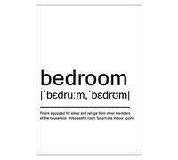 Hygge Creations Typography Print, 230gsm Matt, Smooth Fine Art Paper, White, A4