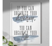 Hygge Creations Typography Print, 230gsm Matt, Smooth Fine Art Paper, White, A4 Print Only A4