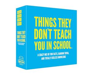 Hygge Games Things they don´t teach you in school 21019 Party Trivia Card Game