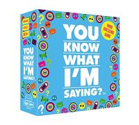 Hygge Games You Know What I´m Saying? Word Guessing Game, Blue, Box Size 5.7 x 5.7 x 1.8 inches