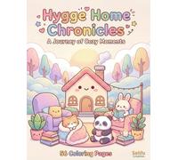 Hygge Home Chronicles: A Cozy Interior Coloring Book for Relaxation and Mindfulness: 50 Beautiful Line Art Designs of Warm Living Spaces, Reading Nooks, and Serene Home Interiors for Stress Relief